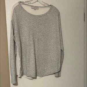 LOFT Light Gray Women's Sweatshirt